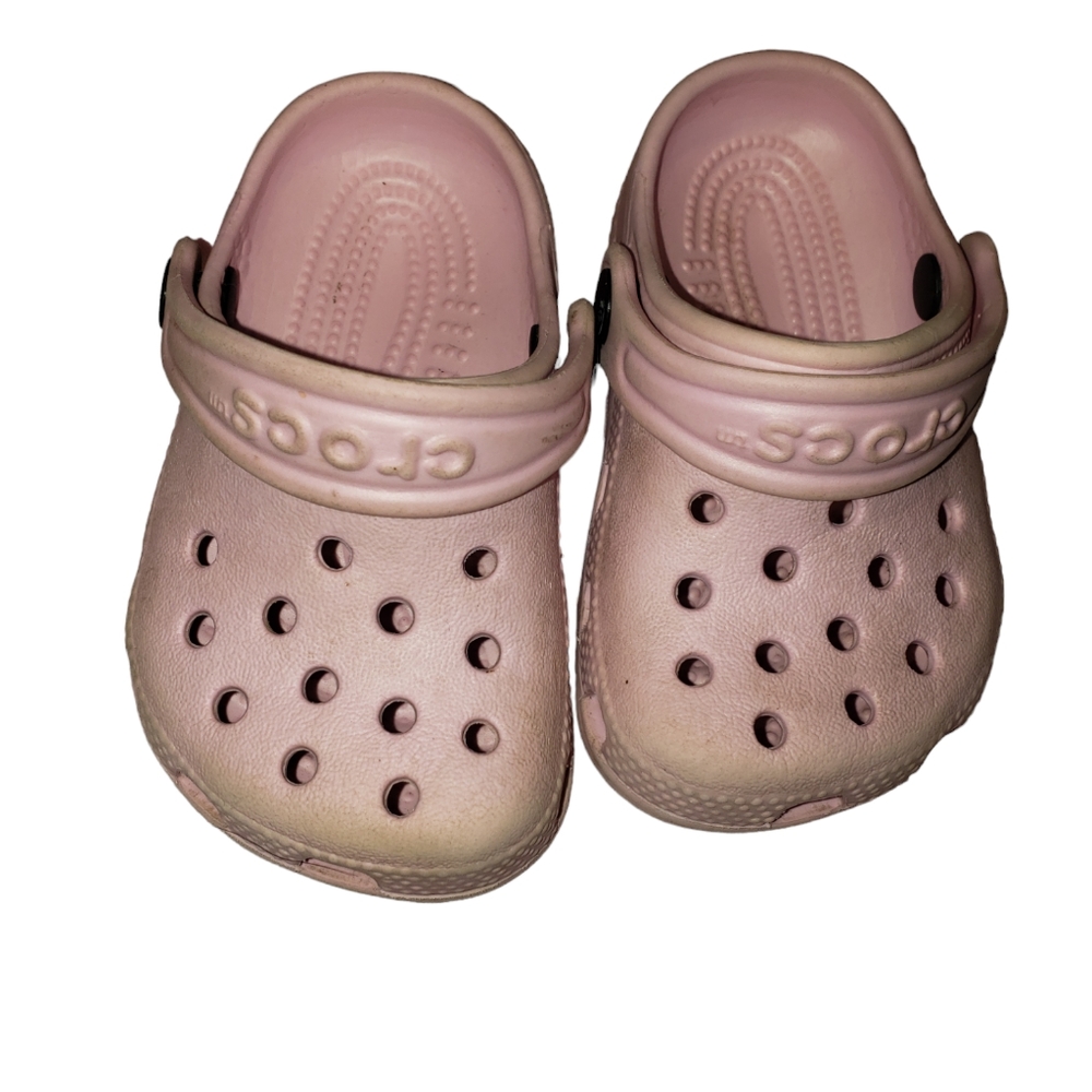 Crocs Toddler Girl Pink Size 2/3